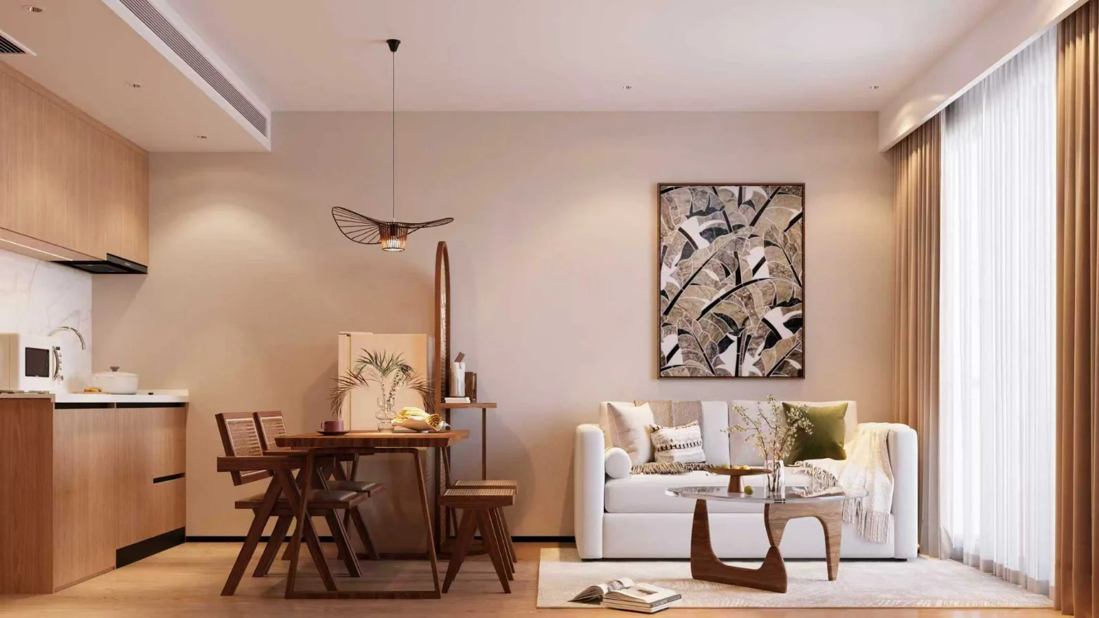 1-bedroom 36 м²